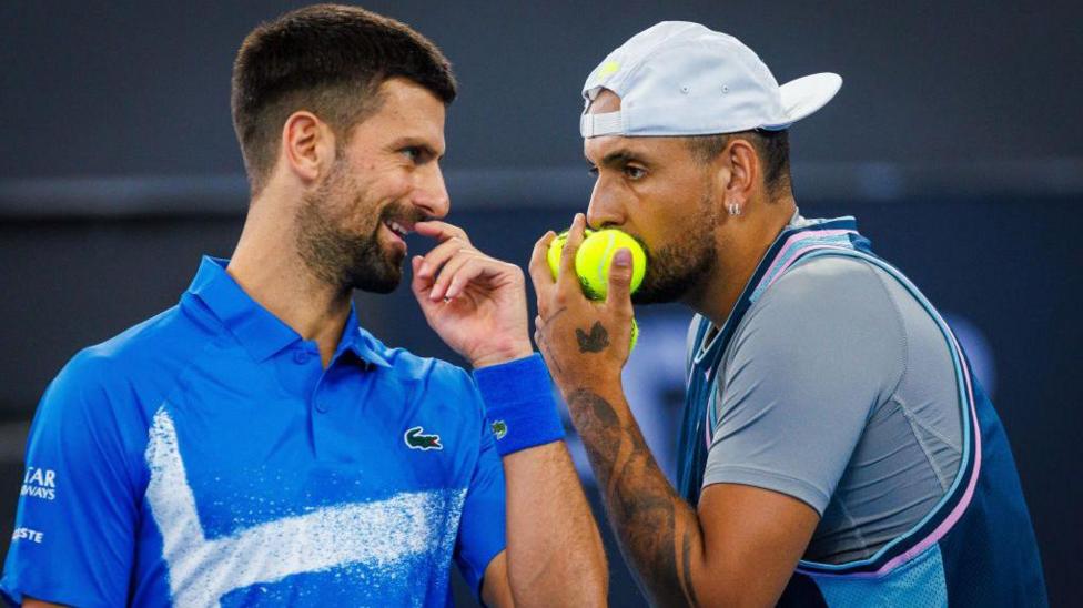 Djokovic and Kyrgios Exit Brisbane Doubles After Close Match Against Top Seeds