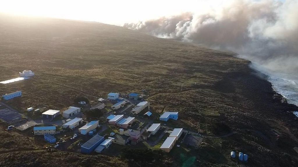 Wildfire Engulfs French Island Puts Rare Albatross Colony in Danger