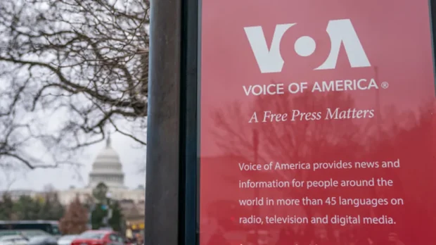 Trump Freezes Voice of America Funding Overnight Leaving 1300 Staff in Limbo