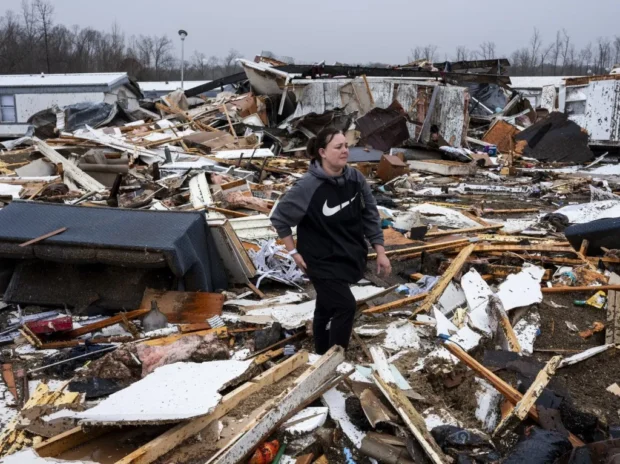 Killer Tornadoes Sweep Through US Leaving Dozens Dead And Homes Destroyed